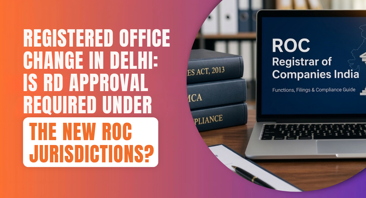 Registered Office Change in Delhi